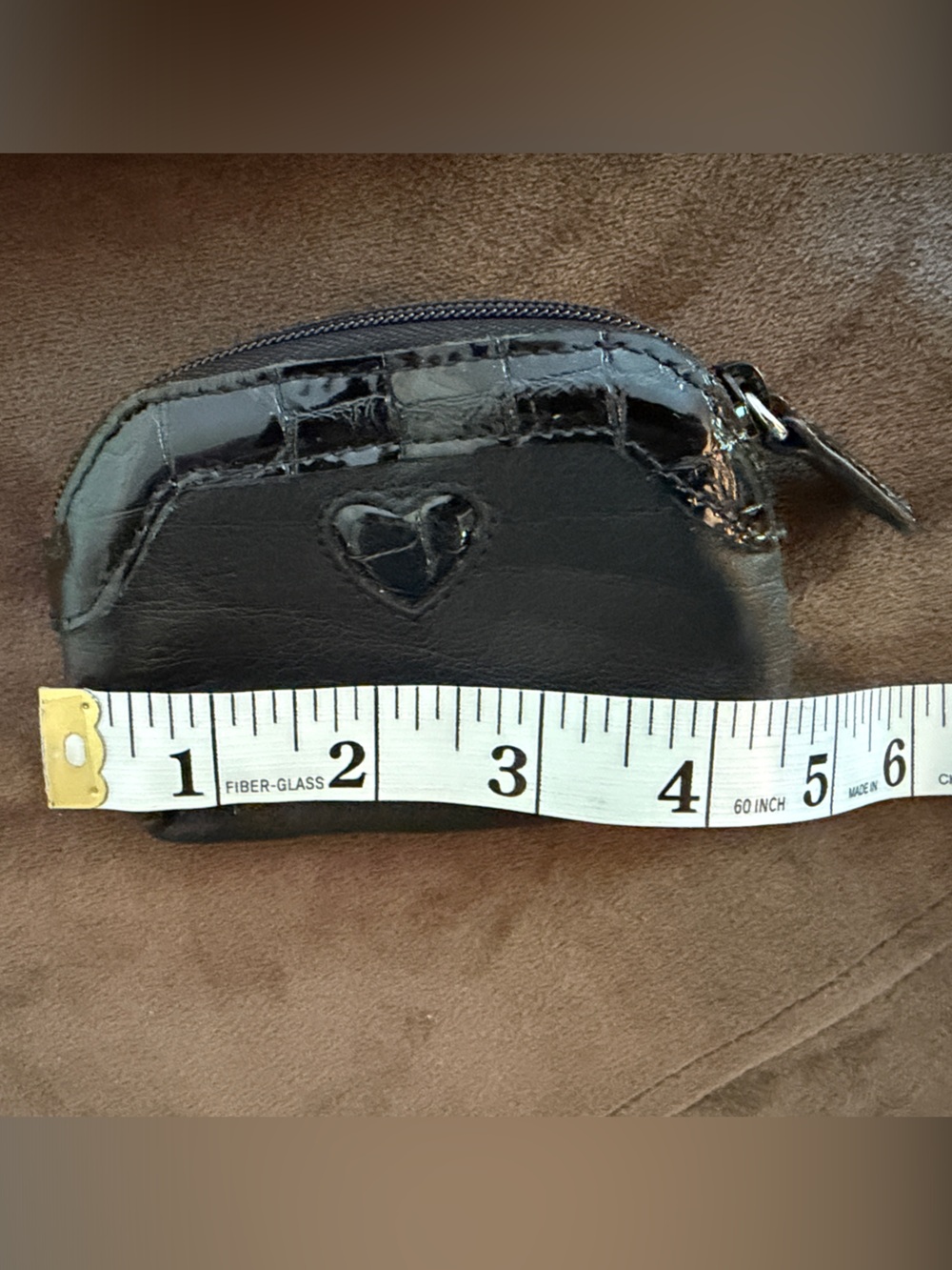 Brighton Black Patent and Faux-Croc Accessories Trio - Picture 8 of 10